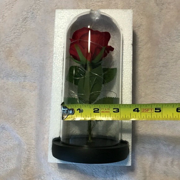 Just For You Eternal Preserved Rose In Glass Dome Happy Mothers Day Anniversary - Picture 10 of 13